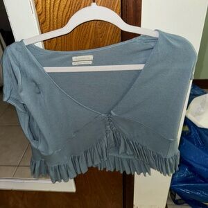 Small blue babydoll top, super cute from pac sun